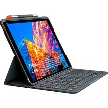 iPad 第五世代 本体 128GB + SLIM FOLIO Logicool Amazon.com: Logitech iPad Slim Folio: Case with Wireless